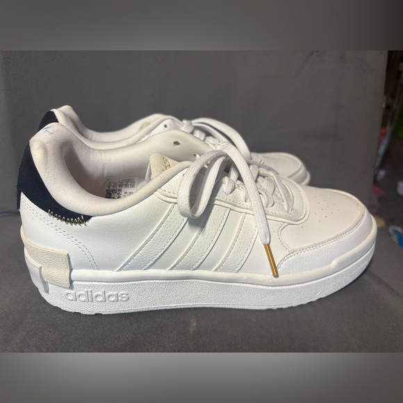 adidas Shoes - Adidas White and Black Sneakers
